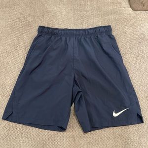 Nike Dry Fit Shorts (Black/Blue/Grey)